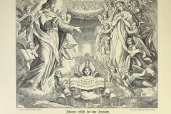 Het hemels Jeruzalem uit het album van Julius Schnorr von Carolsfeld.