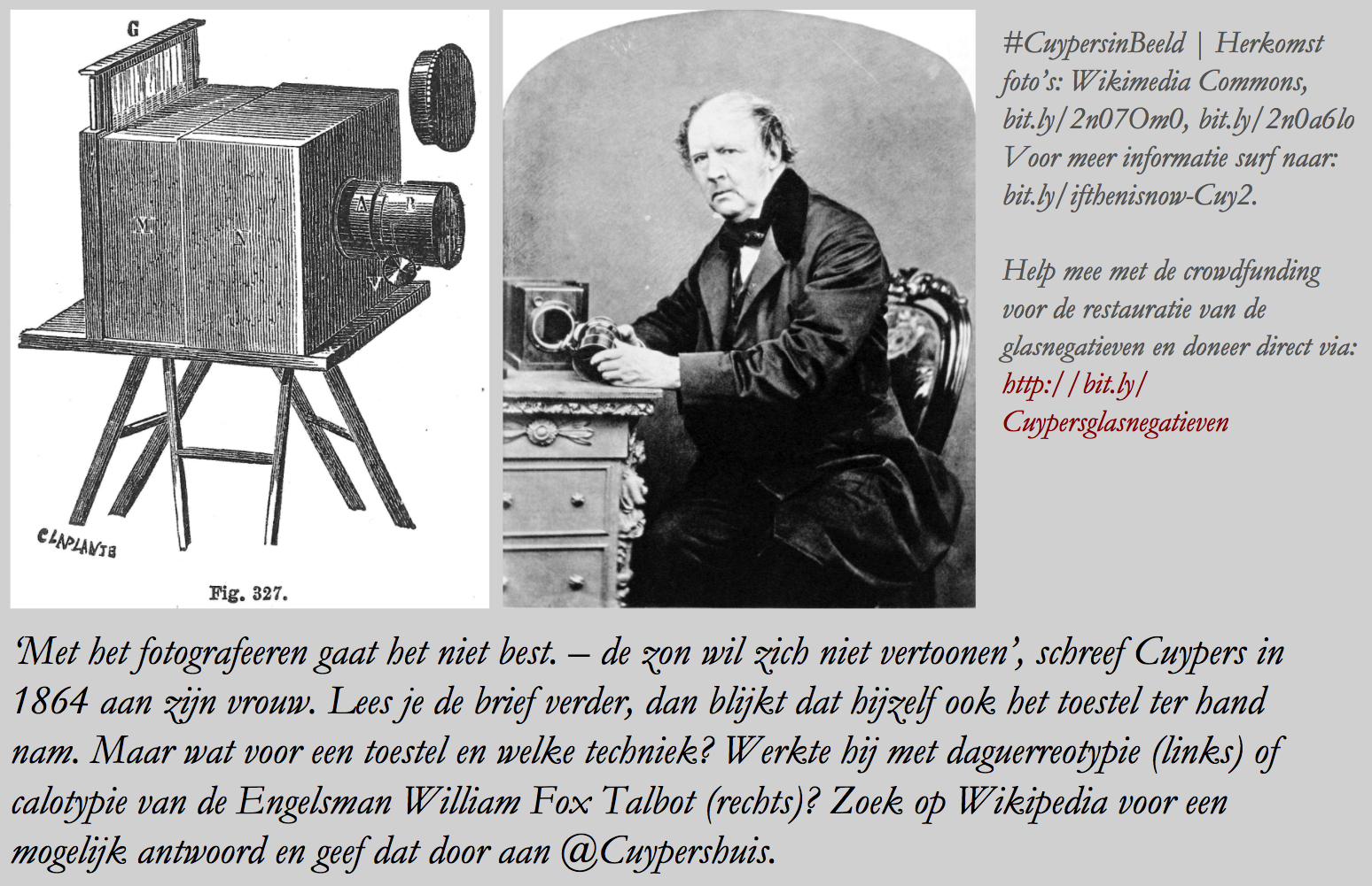Crowdfunding voor Cuypers' glasnegatieven