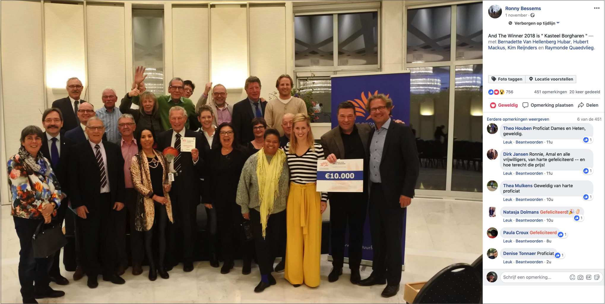 Winnaar inspiratieprijs 2018 Prins Bernhard Cultuurfonds Limburg