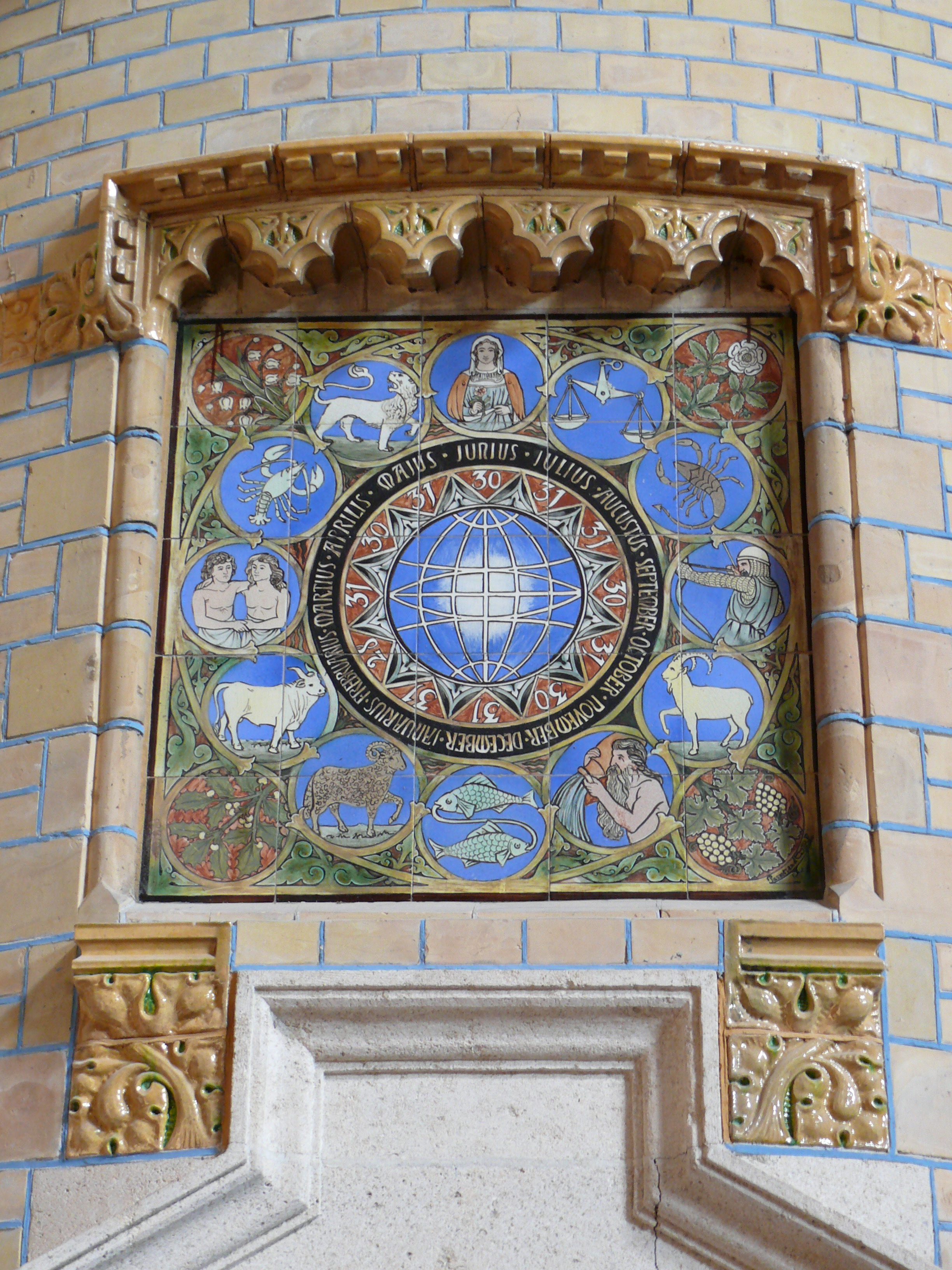 Kalendarium in de nieuwe Bavo/KoepelKathedraal Haarlem